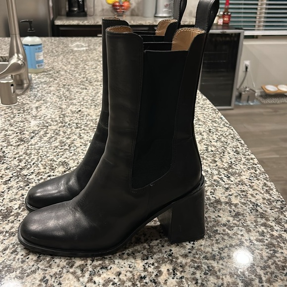 & Other Stories round toe ankle boots - Picture 5 of 8